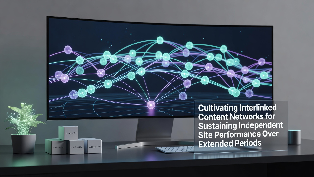 Cultivating Interlinked Content Networks for Sustaining Independent Site Performance Over Extended Periods